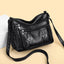 PU Leather Multi-Pockets Crossbody Bag - Korvel