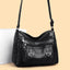 PU Leather Multi-Pockets Crossbody Bag - Korvel
