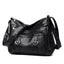 PU Leather Multi-Pockets Crossbody Bag - Korvel