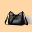 PU Leather Multi Pockets Shoulder Bag - Korvel