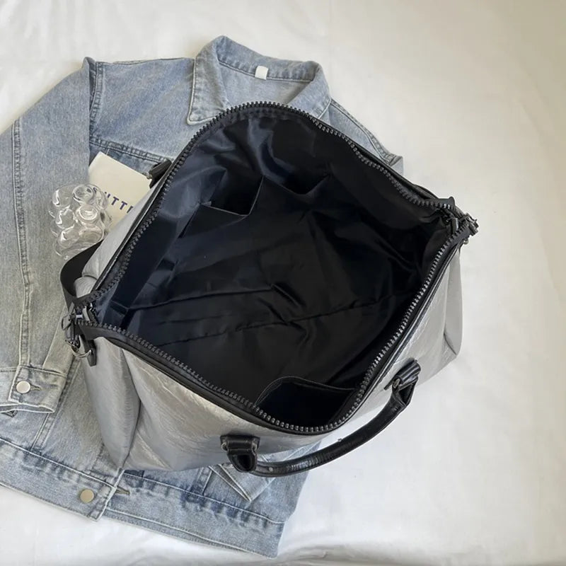 PU Leather Oversize Travel Bag - Korvel