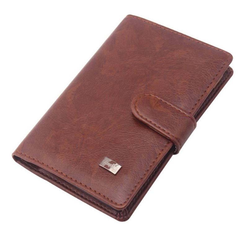 PU Leather Passport Cover Men Travel Wallet Credit Card Holder Cover Russian Driver License Wallet Document Case --BIH009 PM20 - Korvel