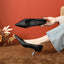 Pompes à talons pointus en PU cuir élégant
