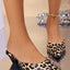 PU Leather Point Toe Sandals - Korvel