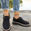 PU Leather Round Toe Buckle Loafers - Korvel