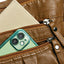 PU Leather Ruched Adjustable Strap Shoulder Bag - Korvel
