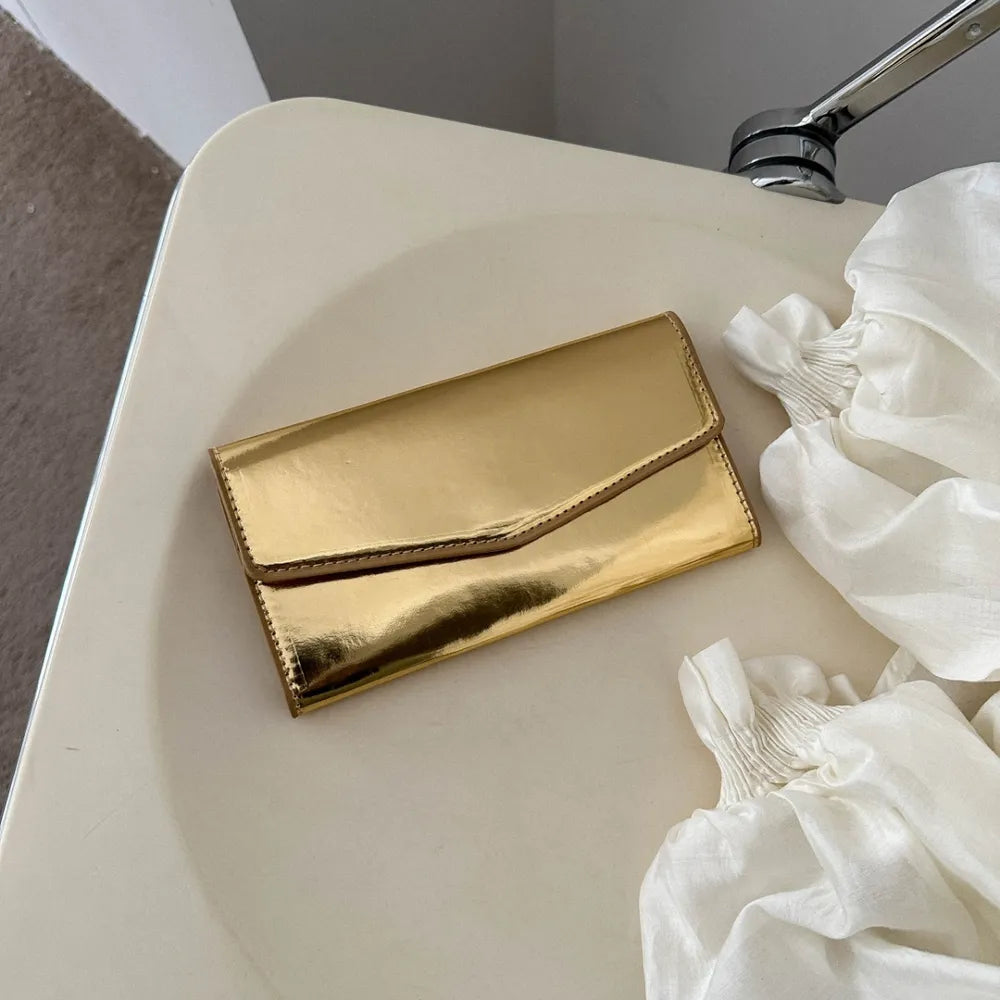 Billetera Pequeña de PU Cuero Premium