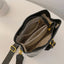 PU Leather Snakeskin Print Crossbody Bag - Korvel