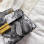Elegant PU Leather Snakeskin Print Crossbody Bag