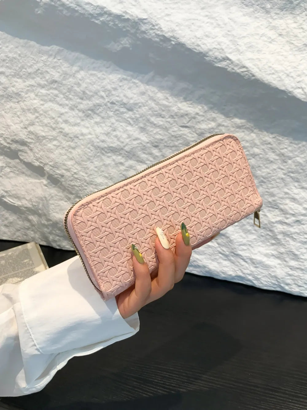 Premium PU Leather Solid Color Wallet