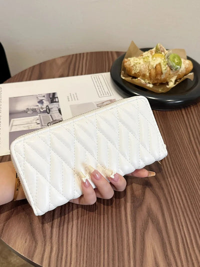 PU Leather Solid Color Wallet - Korvel