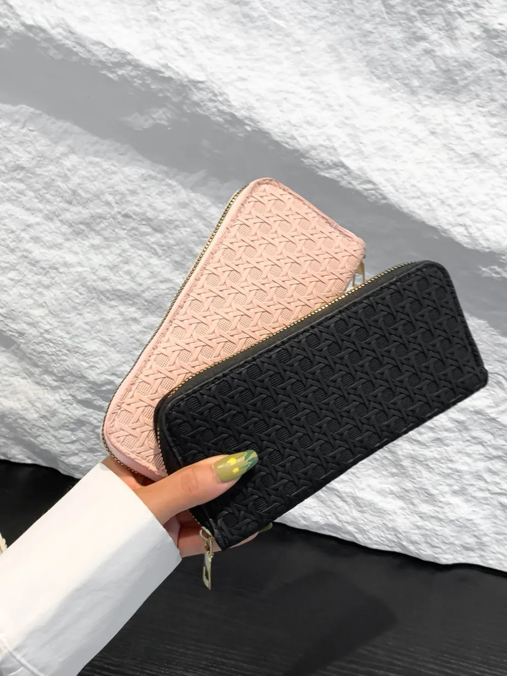 Premium PU Leather Solid Color Wallet