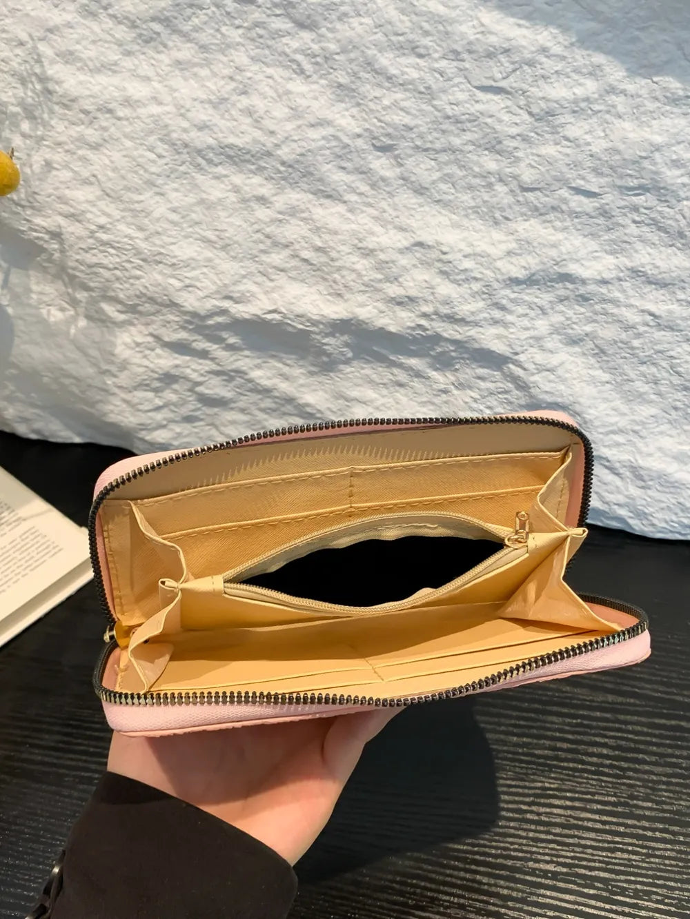 Premium PU Leather Solid Color Wallet