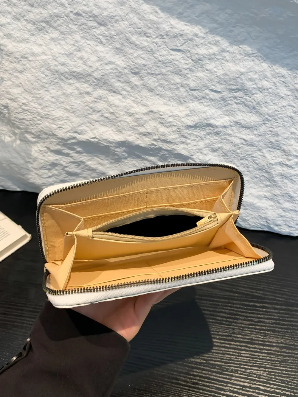 Premium PU Leather Solid Color Wallet