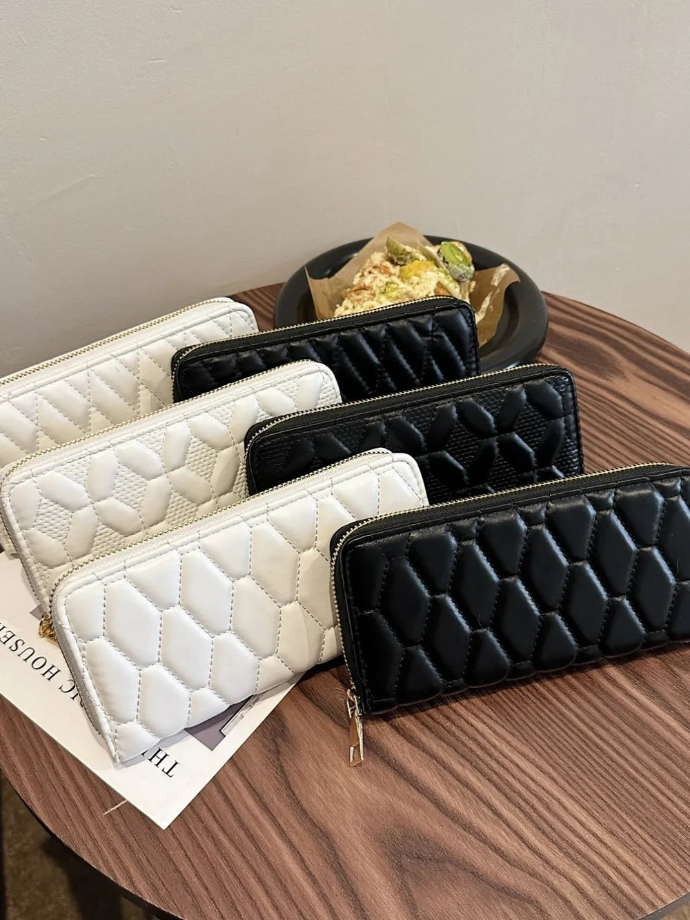 PU Leather Solid Color Wallet - Korvel