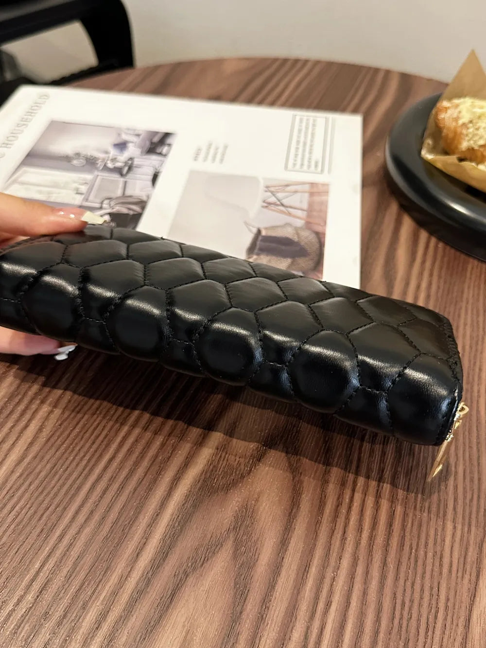 PU Leather Solid Color Wallet - Korvel