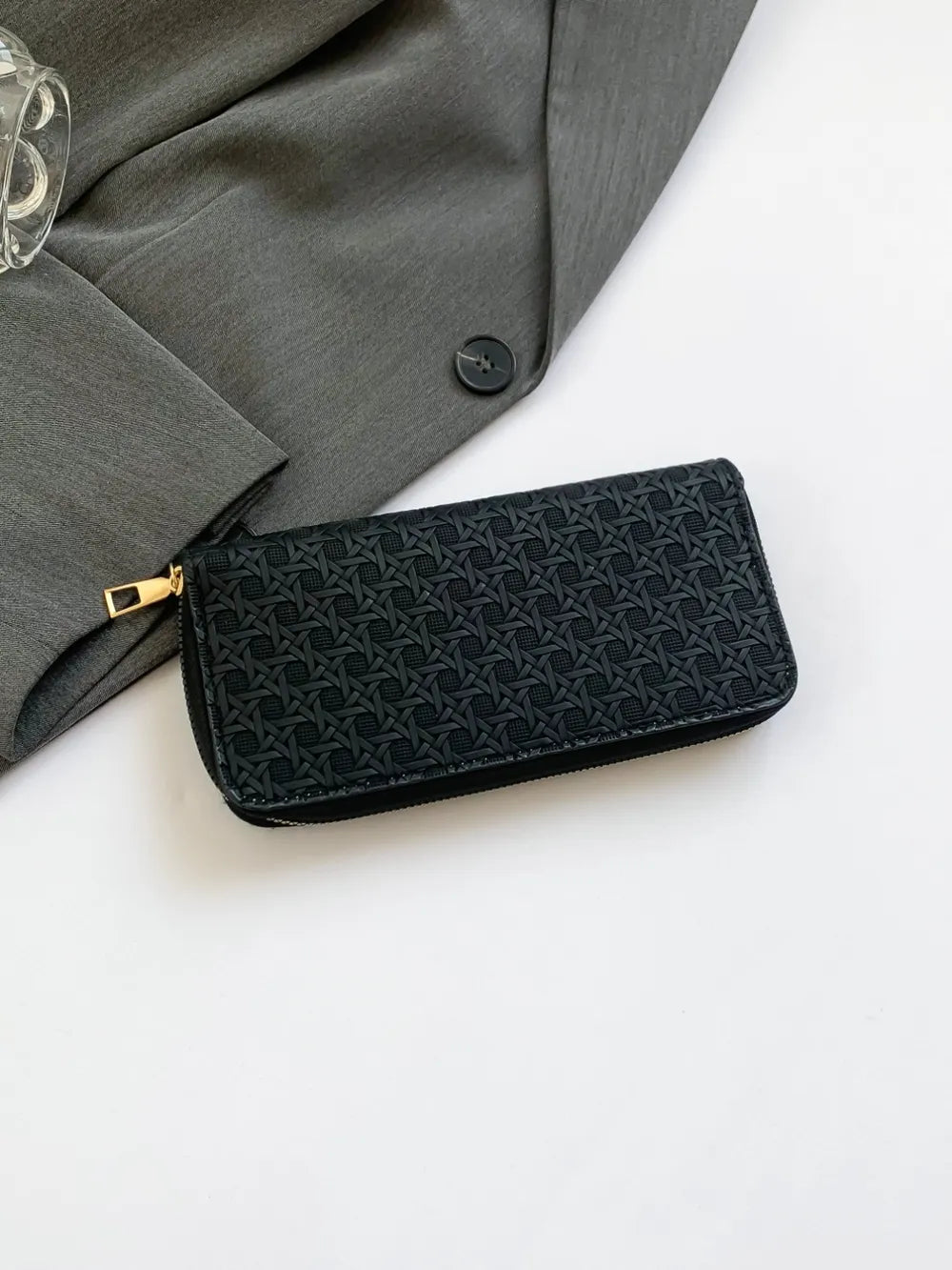 Premium PU Leather Solid Color Wallet