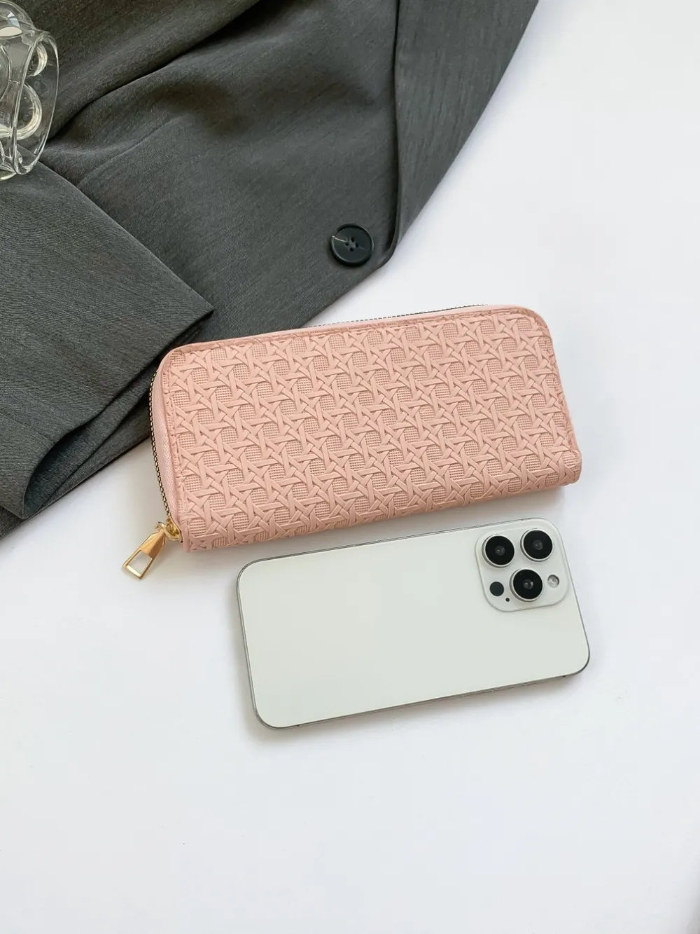 Premium PU Leather Solid Color Wallet