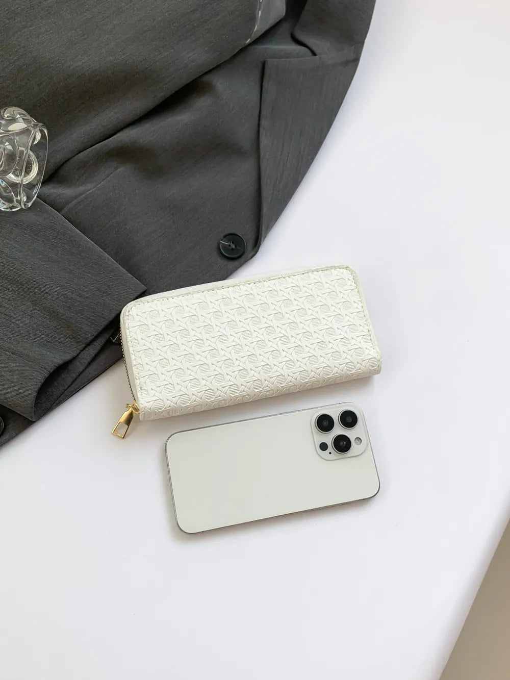 Premium PU Leather Solid Color Wallet