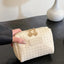 PU Leather Woven Clutch - Korvel