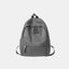 PU Leather Zip Backpack Bag - Korvel