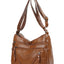 Premium PU Multi-Compartment Crossbody Bag