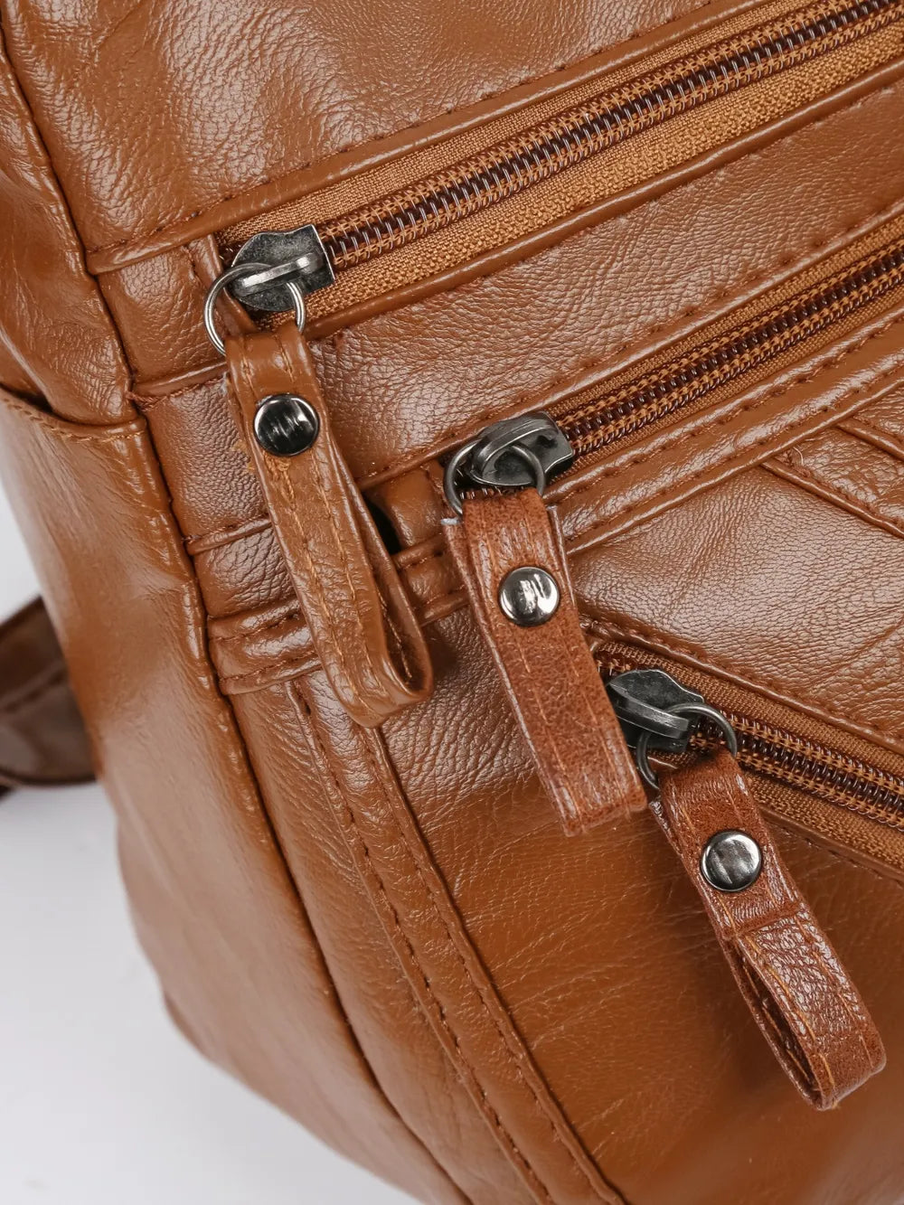 Premium PU Multi-Compartment Crossbody Bag