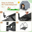 Elevated Outdoor Pet House with Ventilated Windows