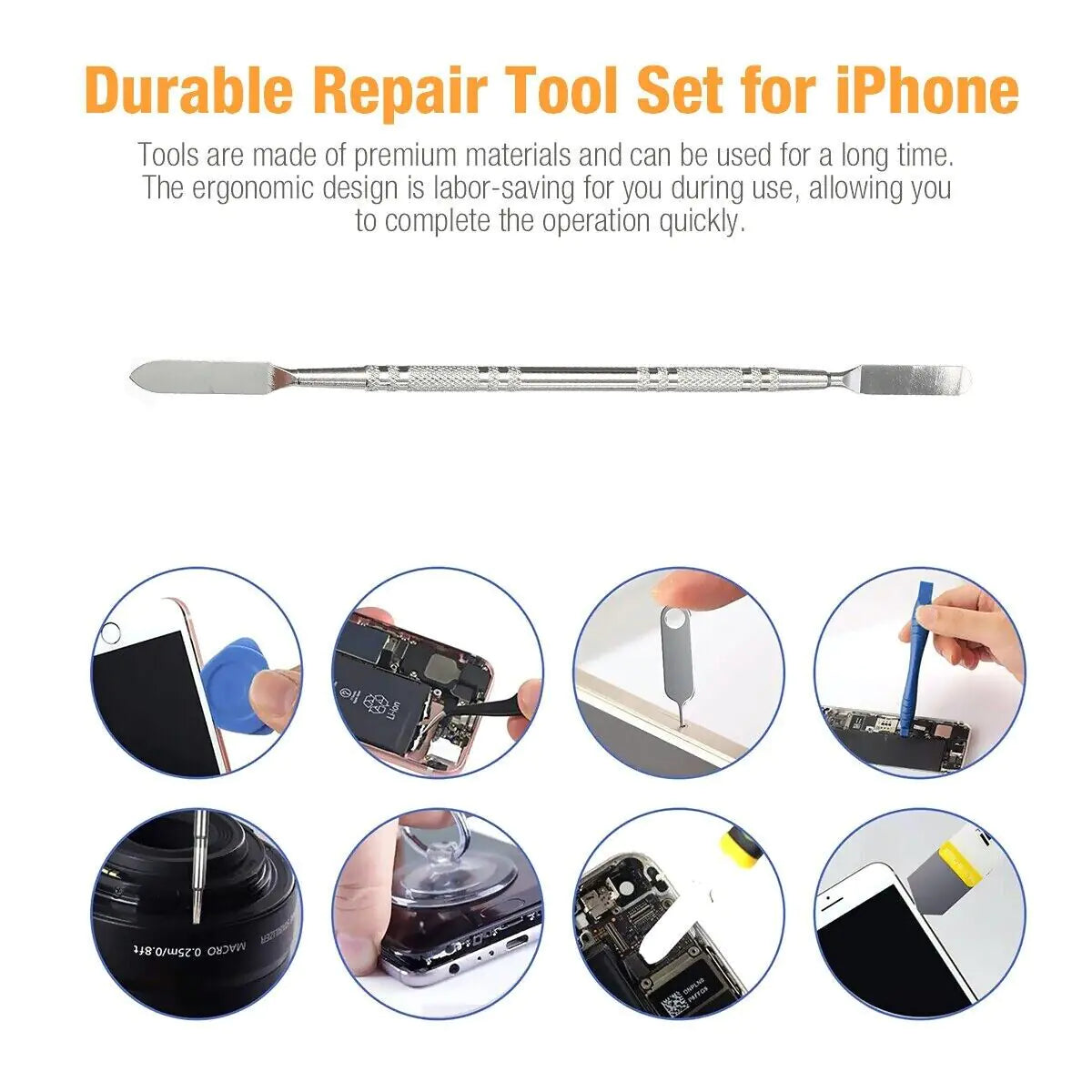 Kit de herramientas de reparación de pantalla de teléfono móvil 20 en 1