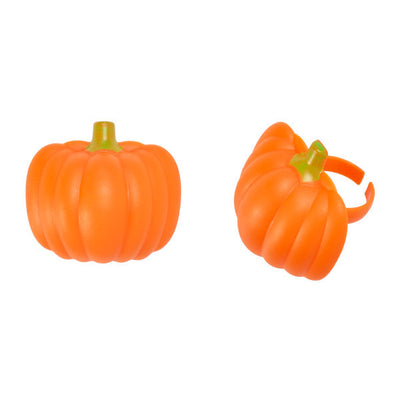 Traditional Pumpkin Cupcake Rings - 72 Pack