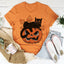 Pumpkin Cat Tee - Exclusive Design - Korvel