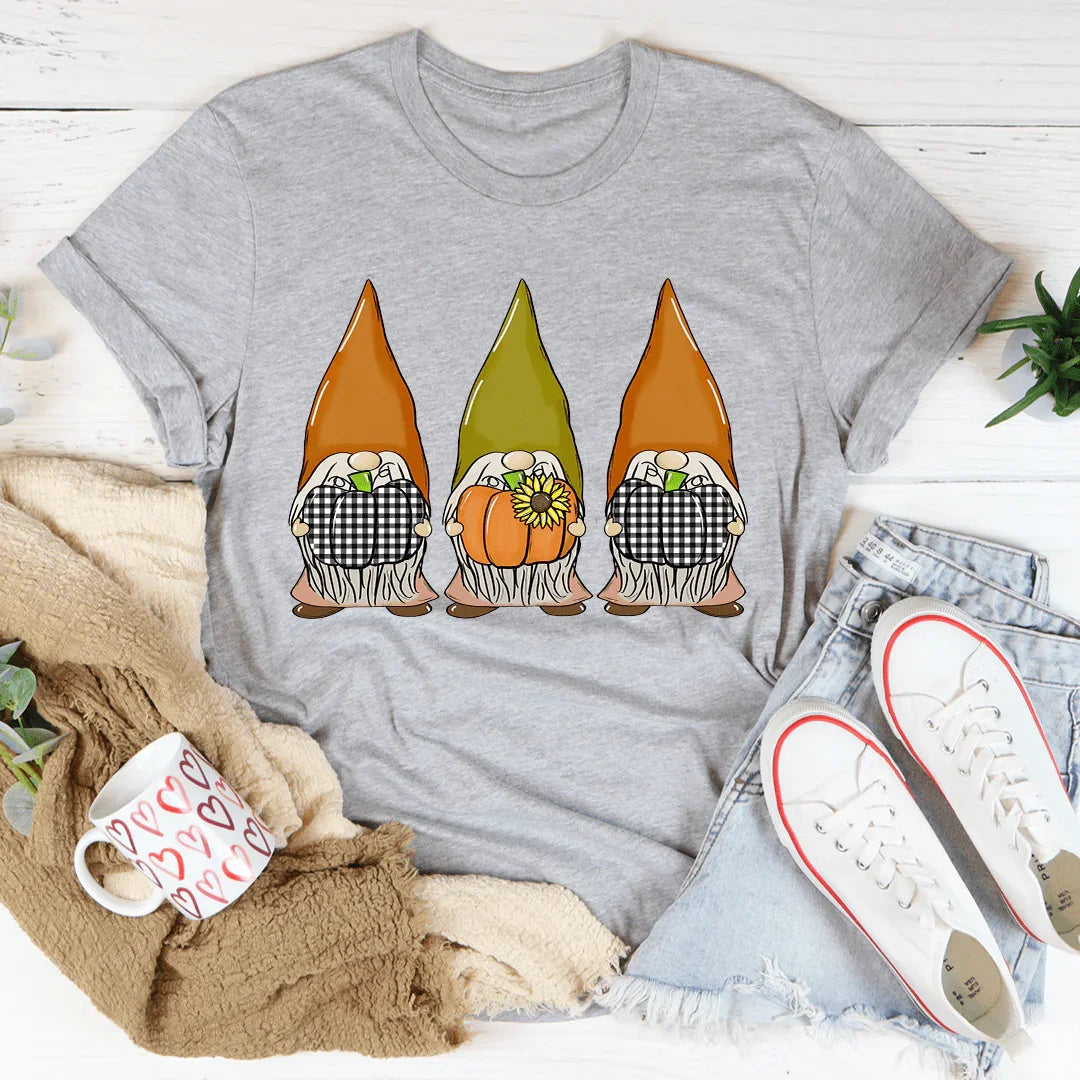 Pumpkin Gnomes Fall Tee - Korvel