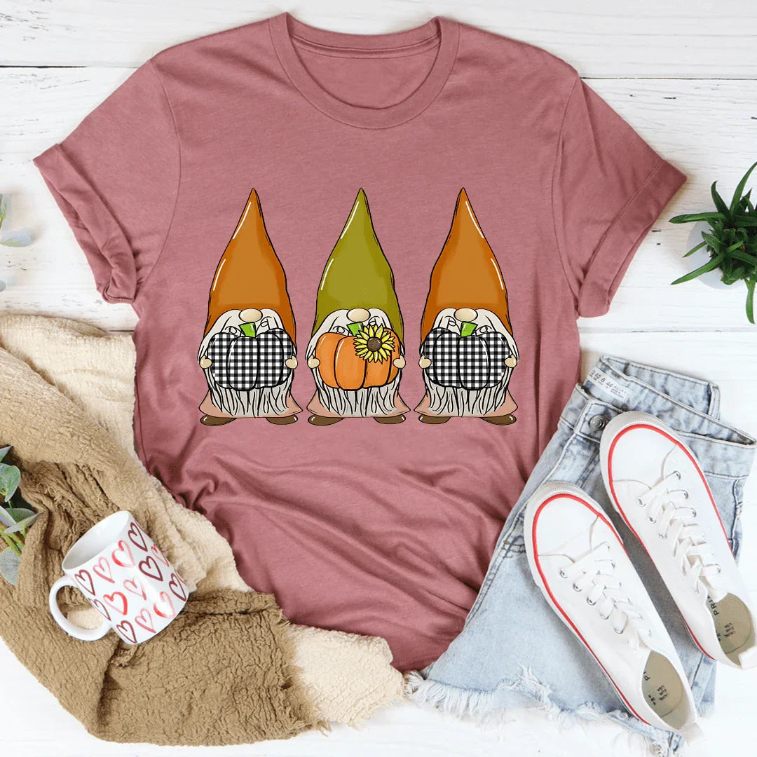 Pumpkin Gnomes Fall Tee - Korvel