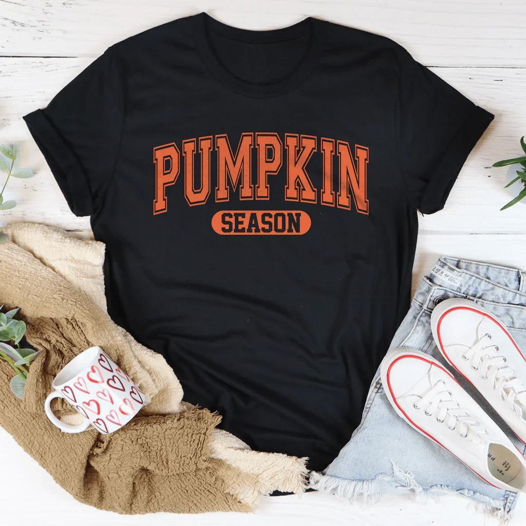 Camiseta de la temporada de calabazas