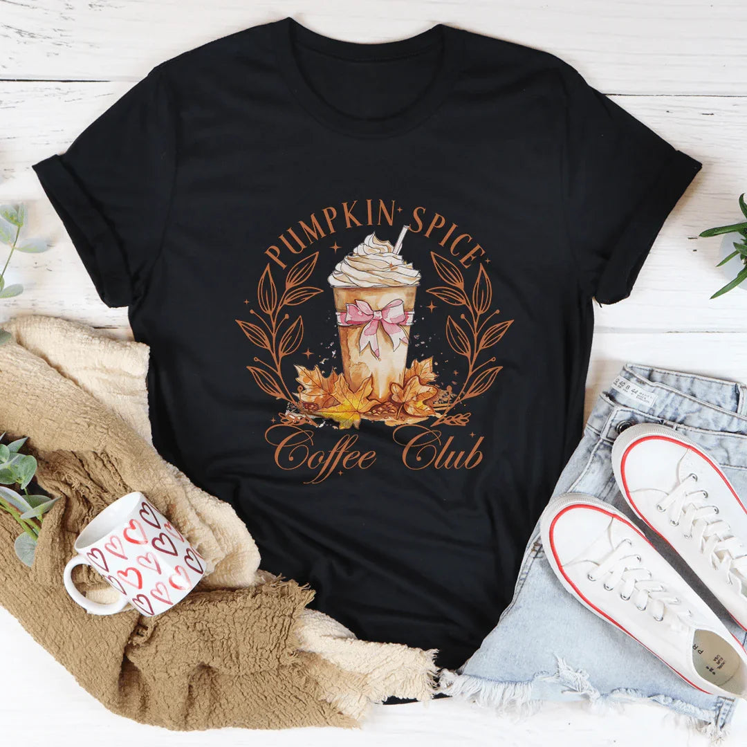 T-shirt du Club de Café au Potiron