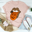 Camiseta con lengua de calabaza