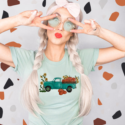 Fall Truck Graphic T-Shirt - Korvel