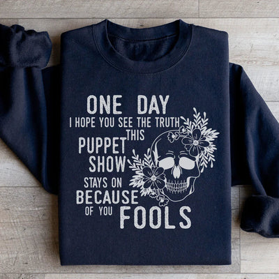 Puppet Show Statement Sweatshirt