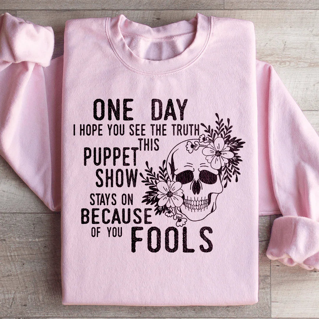 Puppet Show Statement Sweatshirt
