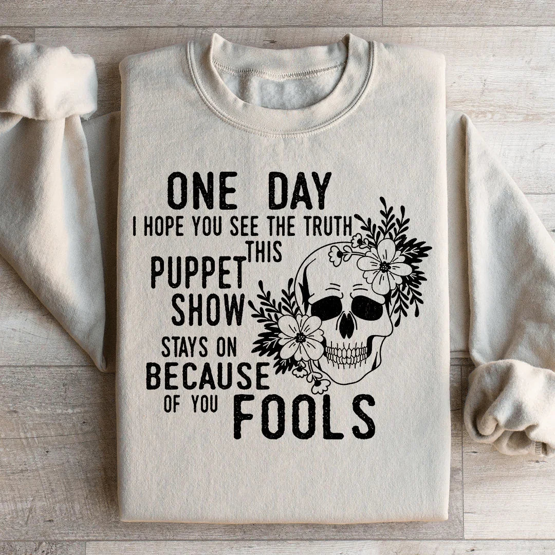 Puppet Show Statement Sweatshirt
