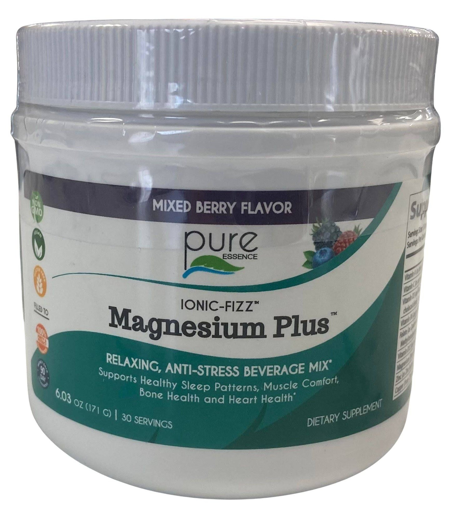 Ionic-Fizz Magnesium Plus 6.03 oz - Polvo de Bebida Premium