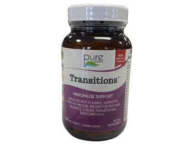 Pure Essence Labs Transitions™ Menopause Support – 1 Month Supply
