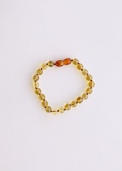 Tobillo o Pulsera de Citrino de Piedra Preciosa Pura