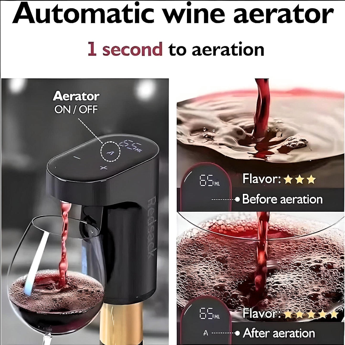 PurePour Electric Wine Dispenser