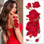Tatouages Temporaires Fleurs 3D Pourpres - Autocollants de Corps de Luxe
