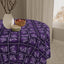 Purple Butterfly Design Tablecloth