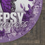Vibrant Butterfly Round Rug for Epilepsy Awareness - Korvel