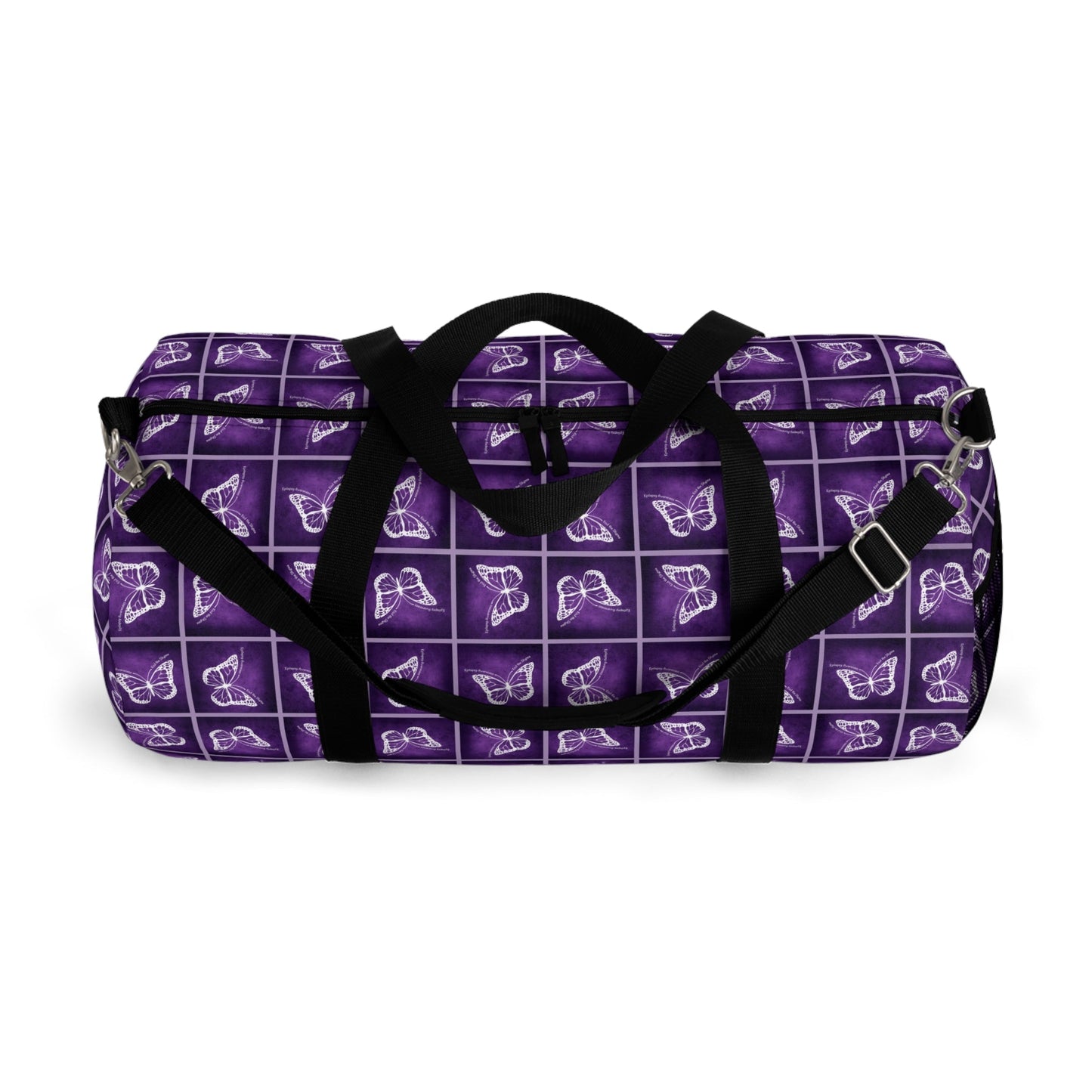 Sac de sport à motif papillon violet