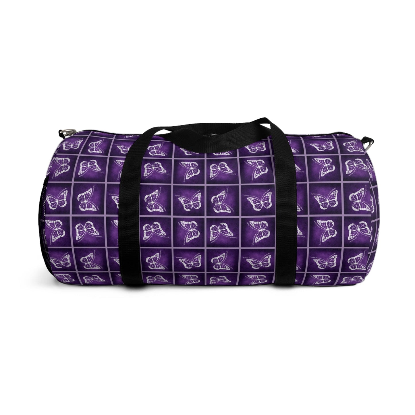 Sac de sport à motif papillon violet