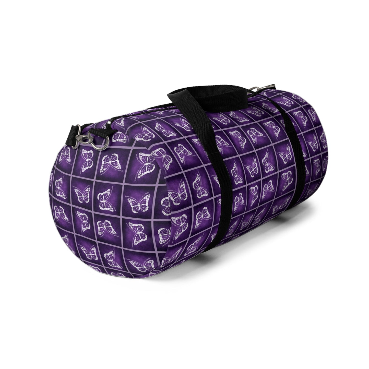Sac de sport à motif papillon violet